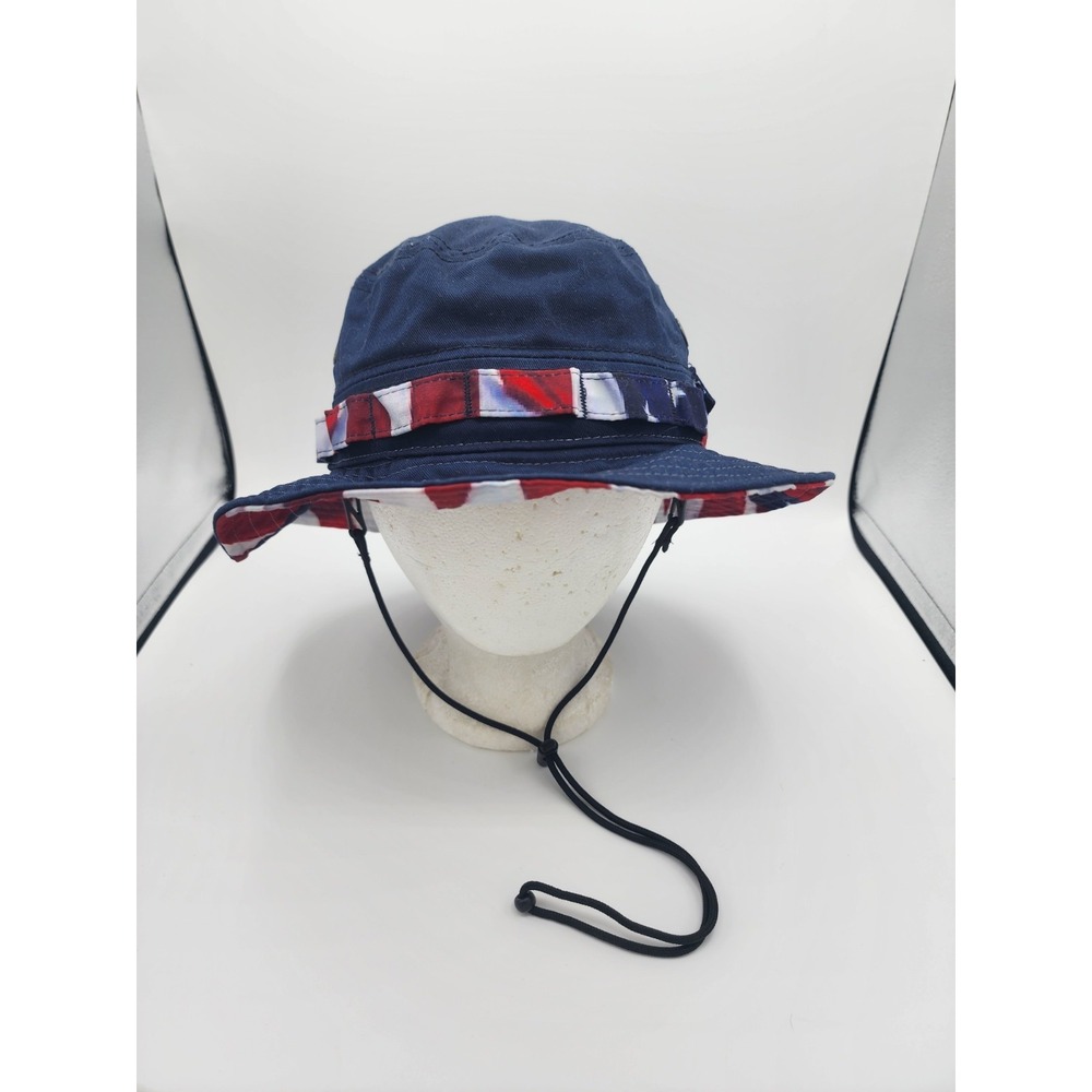 New Era Patriotic American Flag Bucket Hat